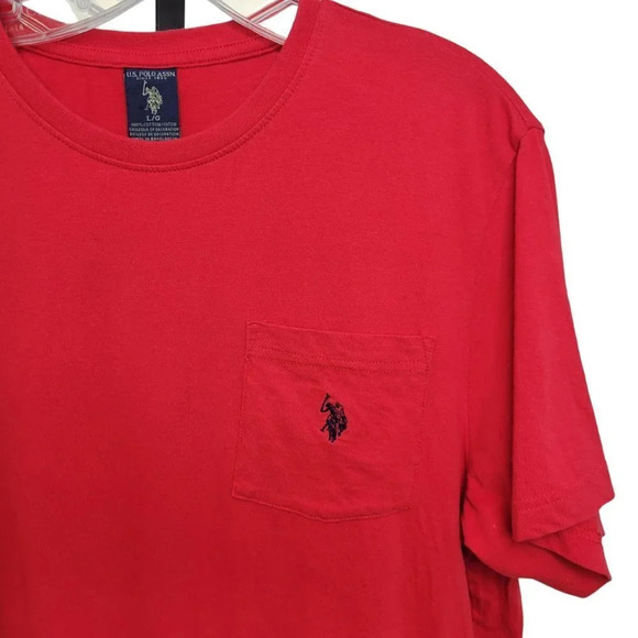 U.S. Polo  Assn. Red Logo Tee - Picture 2 of 5